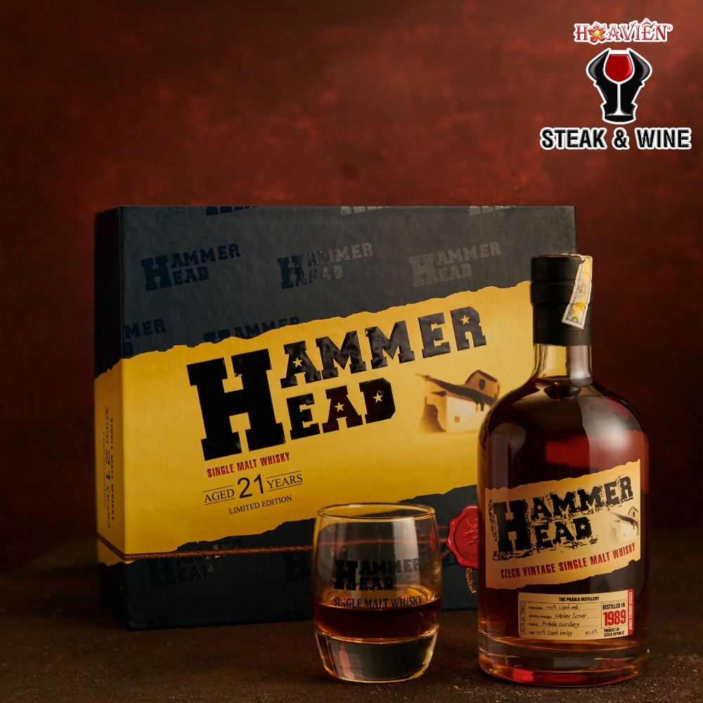 HAMMER HEAD 21 YEARS - SINGLE MALT WHISKY